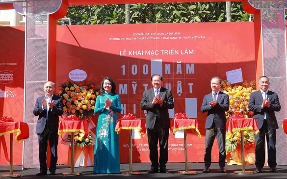 150 tác phẩm tranh, tượng, phù điêu tại Triển lãm ‘100 năm Mỹ thuật hiện đại’
