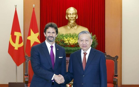 Tổng Bí thư Tô Lâm tiếp Phó Thủ tướng, Bộ trưởng Quốc phòng Slovakia