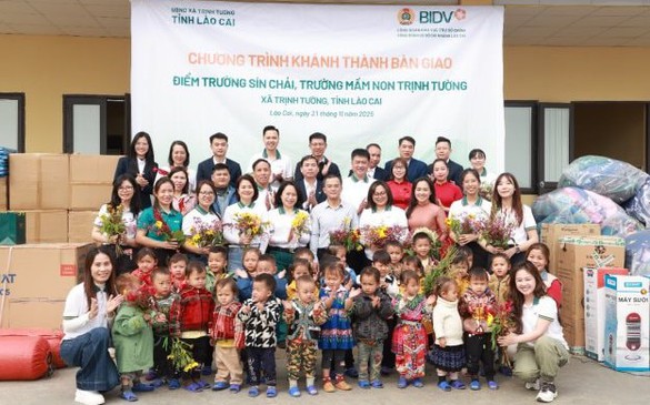 Khánh thành điểm trường Sín Chải, thêm cơ hội học tập cho trẻ em vùng cao