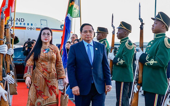 Thủ tướng rời Nam Phi, kết thúc tốt đẹp chuyến công tác tới 3 nước Trung Đông và châu Phi