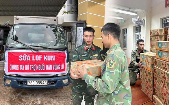 Sữa LOF Kun và những chuyến xe không ngừng nghỉ đi về phía đồng bào