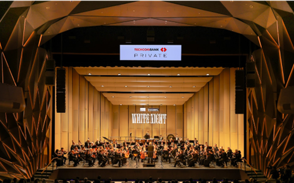 Tái hiện không gian âm nhạc hoàng gia Nga cho khách hàng Techcombank Private