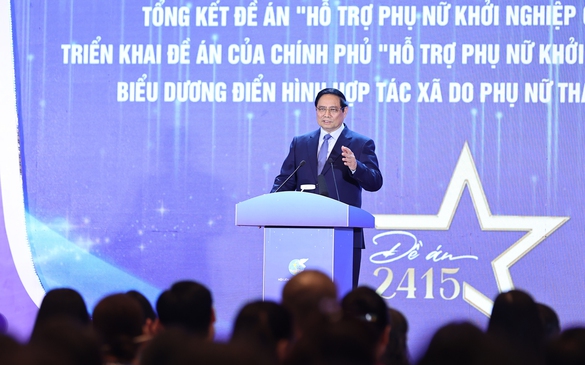 Thủ tướng: Phụ nữ Việt Nam ‘3 tiên phong’, ‘5 làm chủ’ trong khởi nghiệp sáng tạo