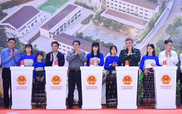 TỔNG THUẬT: Khởi công xây dựng các trường phổ thông nội trú tại các xã biên giới đất liền