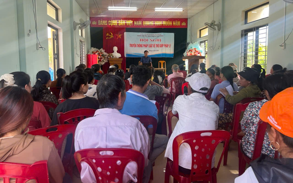 Tăng cường phổ biến pháp luật, trợ giúp pháp lý cho người nghèo