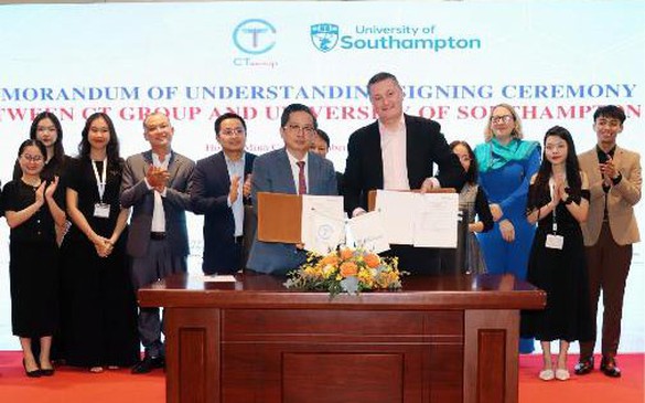 Tập đoàn CT Group 'bắt tay' với đại học hàng đầu Anh quốc về khoa học công nghệ