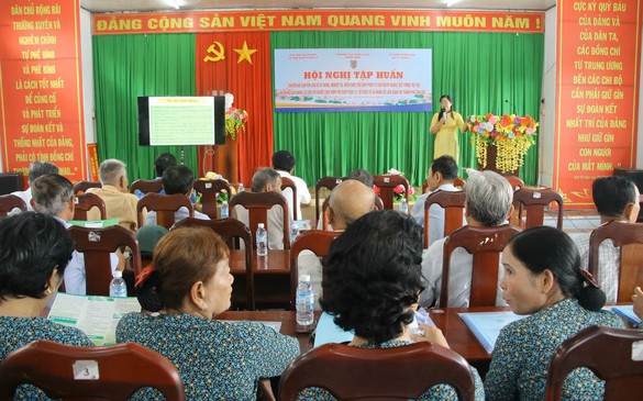 Nâng cao năng lực, kiến thức trợ giúp pháp lý cho người nghèo