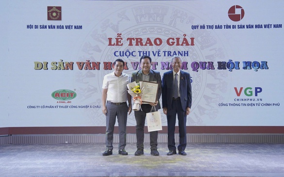 Trao giải cuộc thi vẽ tranh 'Di sản văn hóa Việt Nam qua hội họa' lần thứ II năm 2025