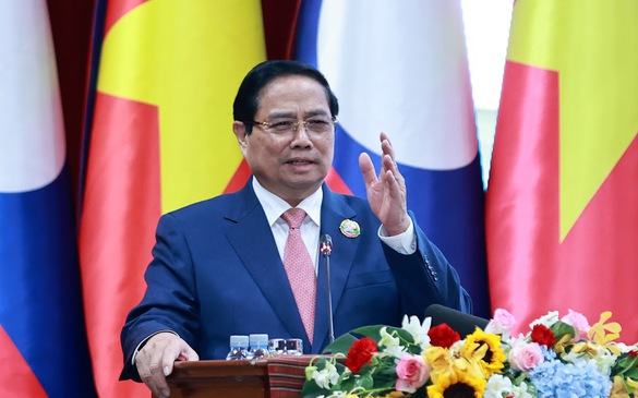 Thủ tướng: Phải chắt chiu và khai thác hiệu quả từng sáng kiến của doanh nghiệp Việt Nam - Lào