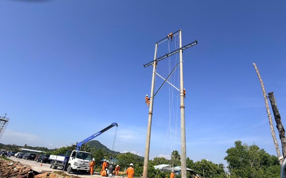 100% khách hàng sinh hoạt tại đặc khu Phú Quốc được cấp điện trở lại