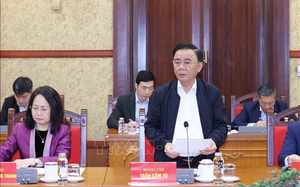 Khẩn trương hơn, quyết liệt hơn trong triển khai công tác phục vụ Đại hội XIV của Đảng