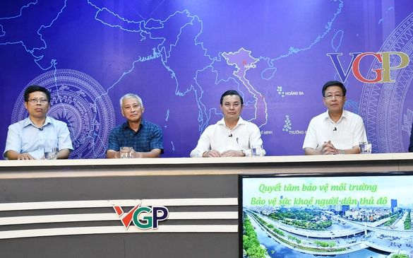 TỔNG THUẬT: Tọa đàm "Quyết liệt bảo vệ môi trường, bảo vệ sức khỏe người dân Thủ đô"