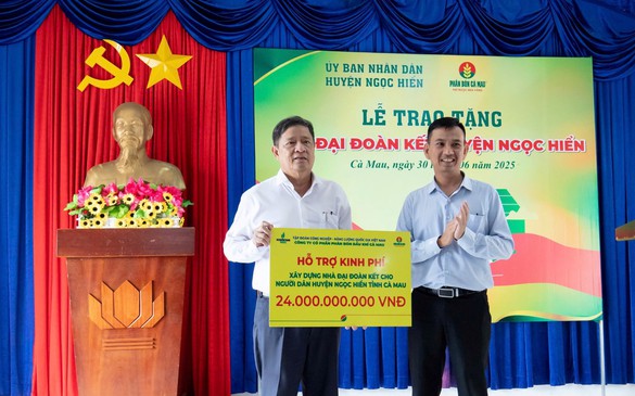 PVCFC: Chung tay xóa nhà tạm, nhà nát để góp phần xây dựng nông thôn mới