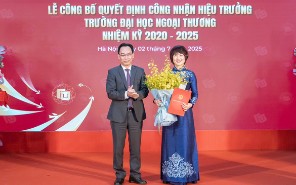 Trường Đại học Ngoại thương có tân hiệu trưởng