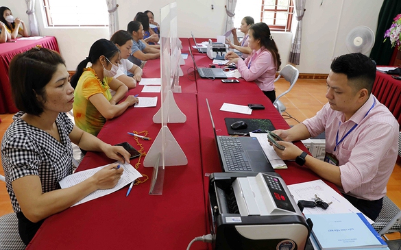 Tín dụng chính sách xã hội trơn tru, bon bon sau sáp nhập