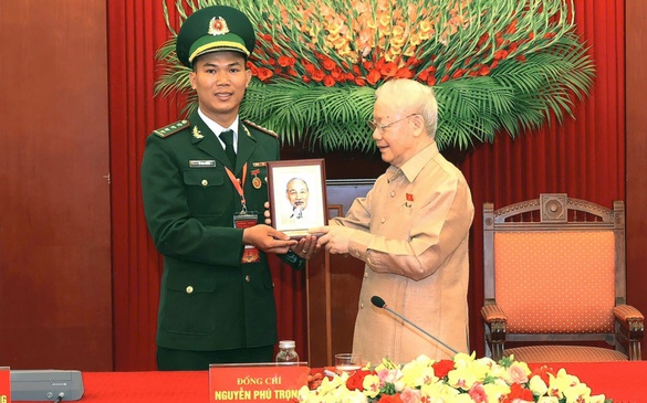 Thiếu tá Vũ Văn Cường - người viết bản anh hùng ca nơi biên cương Tổ quốc