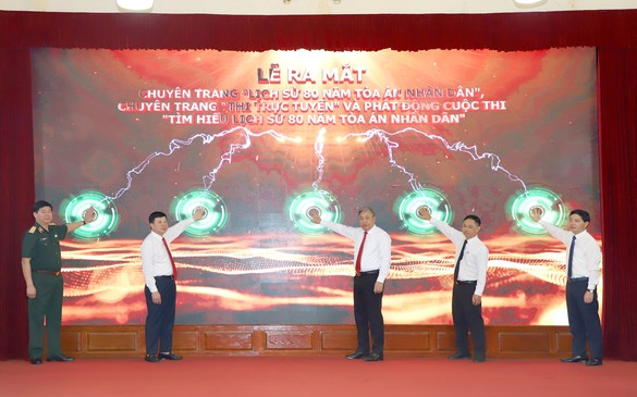 Nhiều hoạt động ý nghĩa hướng tới kỷ niệm 80 năm ngày truyền thống ngành Tòa án