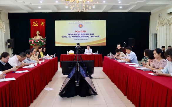 Đánh giá thí điểm hiệu quả công tác phổ biến, giáo dục pháp luật tại các bộ, địa phương