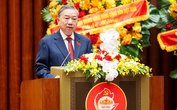 Bài phát biểu của Tổng Bí thư Tô Lâm tại Đại hội đại biểu Đảng bộ Quốc hội lần thứ nhất
