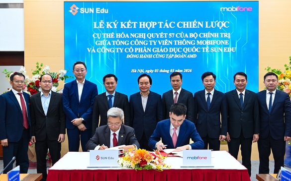 MobiFone hợp tác chiến lược với Sun Edu, phát triển nhân lực công nghệ số