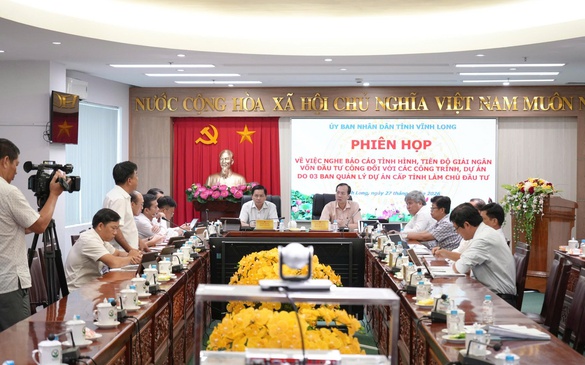 Vĩnh Long 'siết' tiến độ giải ngân đầu tư công