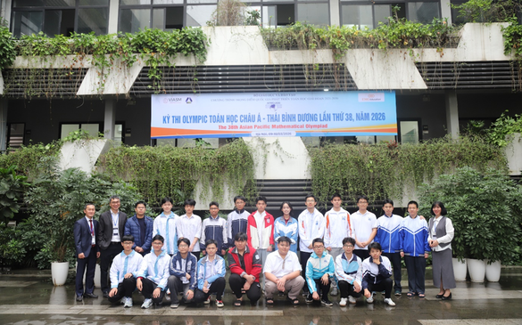 Việt Nam giành 1 huy chương vàng ở Olympic Toán châu Á