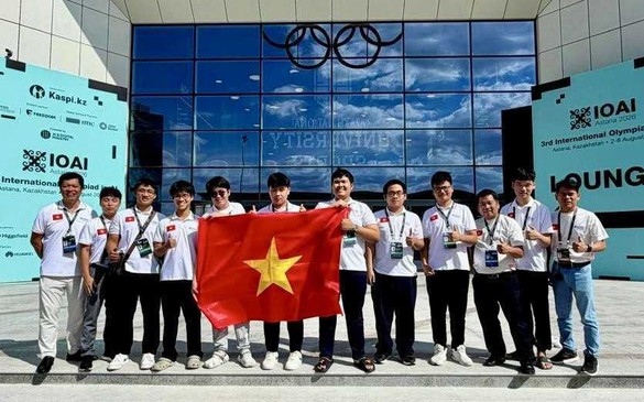 Việt Nam giành 7 huy chương tại Olympic Trí tuệ nhân tạo quốc tế 2026