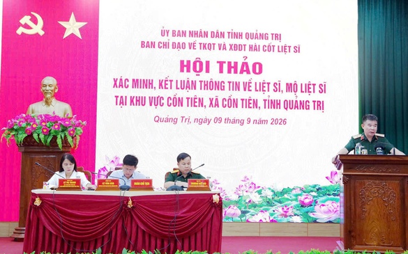 Mở rộng khai quật, tìm kiếm hài cốt liệt sĩ tại Cồn Tiên,  Quảng Trị