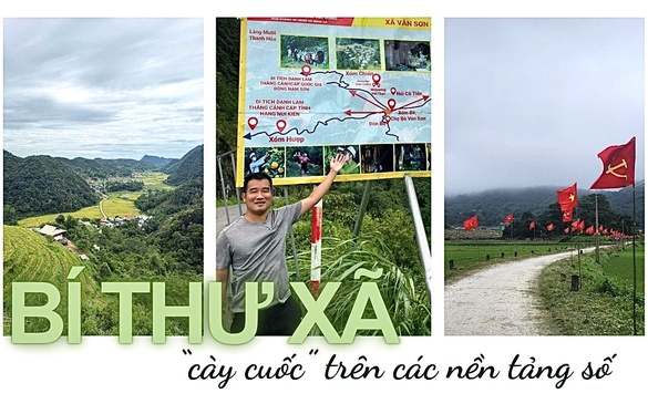 Khi Bí thư xã ‘cày cuốc’ trên các nền tảng số