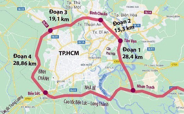 Construction of Ring Road No. 3 in HCMC set to start in June next year