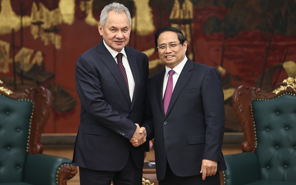 Prime Minister receives Secretary of the Russian Security Council