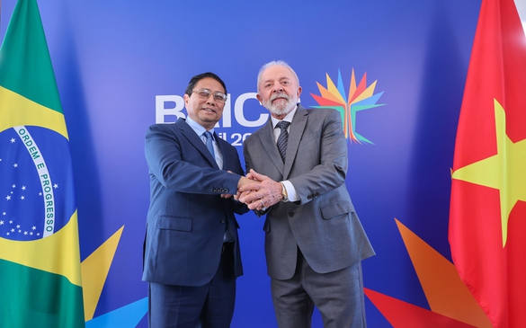 Prime Minister holds talks with Brazilian President ahead of BRICS Summit