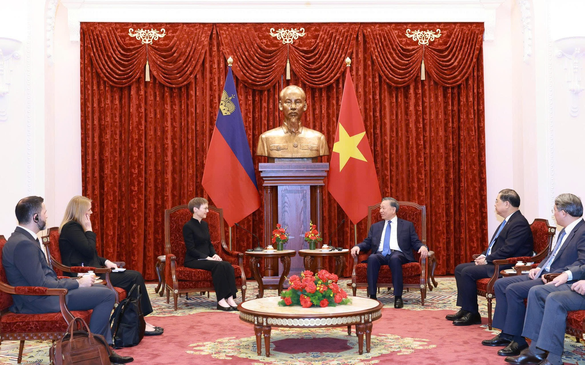 General Secretary, President To Lam meets Liechtenstein Prime Minister Brigitte Haas