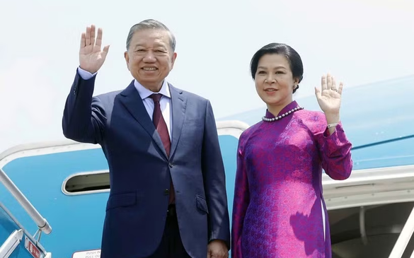 General Secretary, President To Lam begins three-day State visit to Thailand