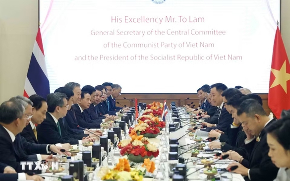 To Lam holds talks with Thai Prime Minister in Bangkok