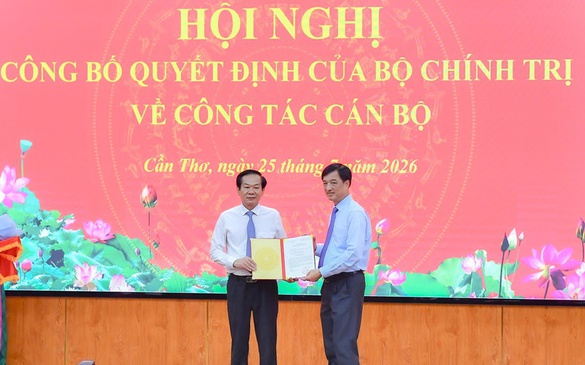 Politburo appoints new Party Secretaries of Can Tho, An Giang