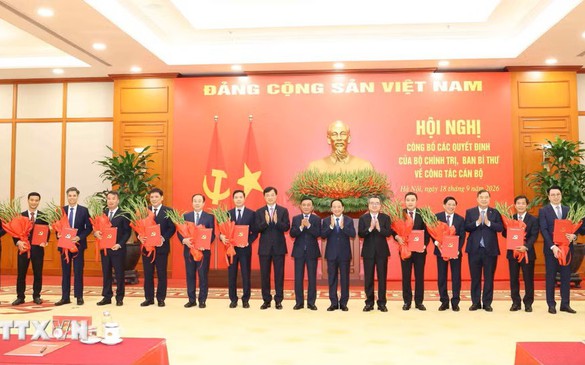 Politburo, Secretariat announce 12 appointment decisions