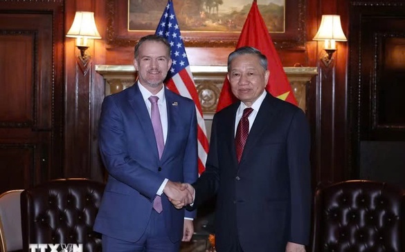 General Secretary, President To Lam meets U.S. Trade Representative