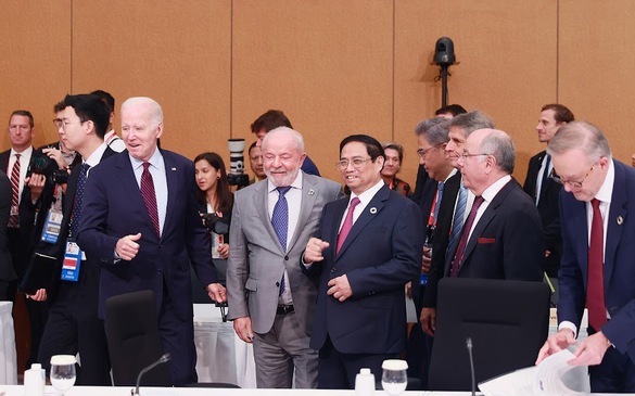 越南政府总理范明正出席G7扩大会议：越南关于和平、稳定与发展的观点