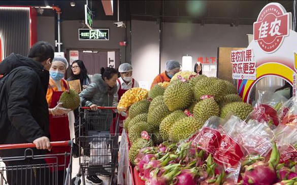中国媒体：东盟鲜果丰富中国果盘