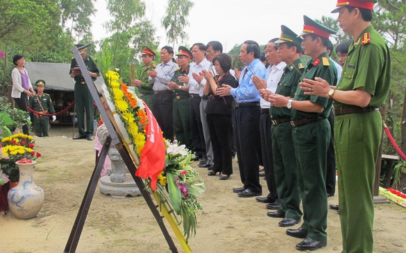 Quảng Bình: Dâng hương tưởng nhớ Đại tướng Võ Nguyên Giáp