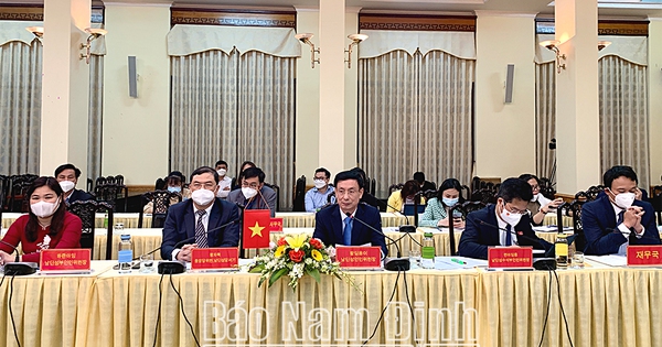 Đại sứ Hàn Quốc mong có nhiều dự án đầu tư vào Nam Định