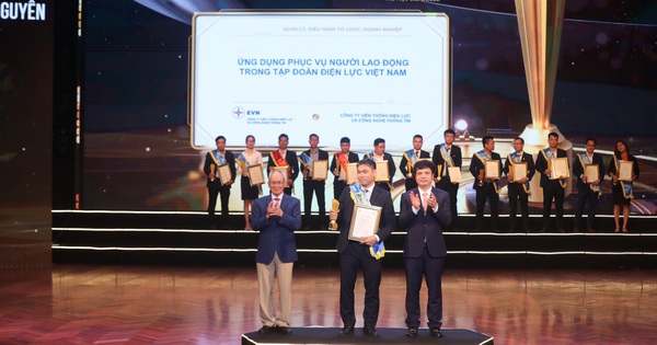 Sản phẩm SmartEVN nhận Giải Sao Khuê 2022
