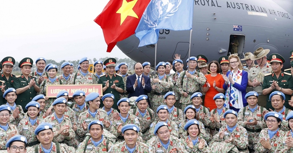 Chủ tịch nước dự lễ xuất quân đội công binh đầu tiên tham gia gìn giữ hòa bình LHQ