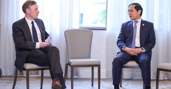 Bộ trưởng Ngoại giao Bùi Thanh Sơn gặp Ngoại trưởng và Cố vấn An ninh quốc gia Hoa Kỳ