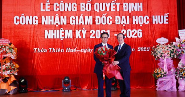 PGS.TS Lê Anh Phương giữ chức Giám đốc Đại học Huế
