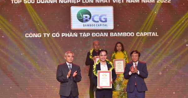 Tập đoàn Bamboo Capital 6 năm liên tiếp góp mặt trong Top 500