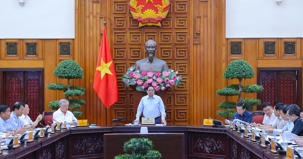 Thủ tướng Phạm Minh Chính chủ trì cuộc họp về đự án đường sắt tốc độ cao trục Bắc-Nam