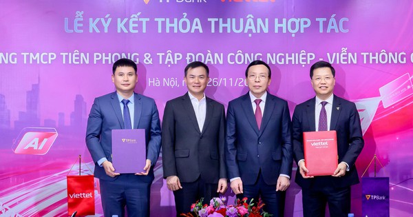 TPBank và Viettel ký kết hợp tác chiến lược thúc đẩy chuyển đổi số toàn diện