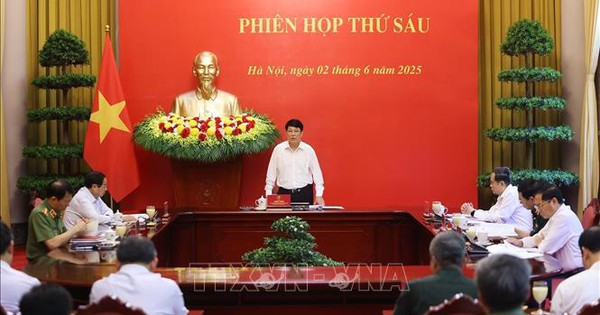 Chủ tịch nước Lương Cường chủ trì phiên họp thứ 6 Hội đồng Quốc phòng và An ninh